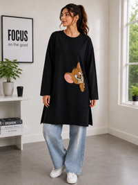 ELVY - 0022 | Jerry Oversized Long Top