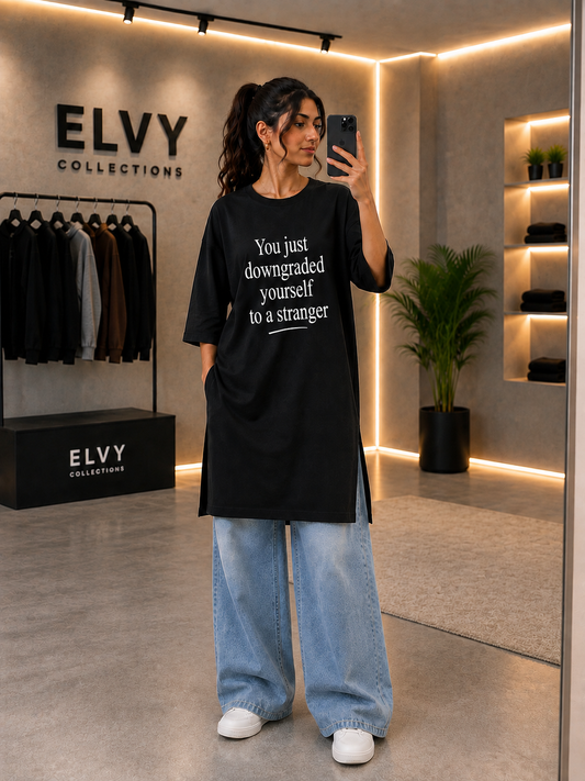 ELVY - 0030 | Stranger Statement Oversized Tee