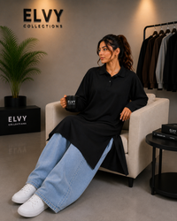 ELVY - 0024 | Essential Long Polo Tunic