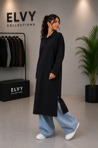 ELVY - 0024 | Essential Long Polo Tunic