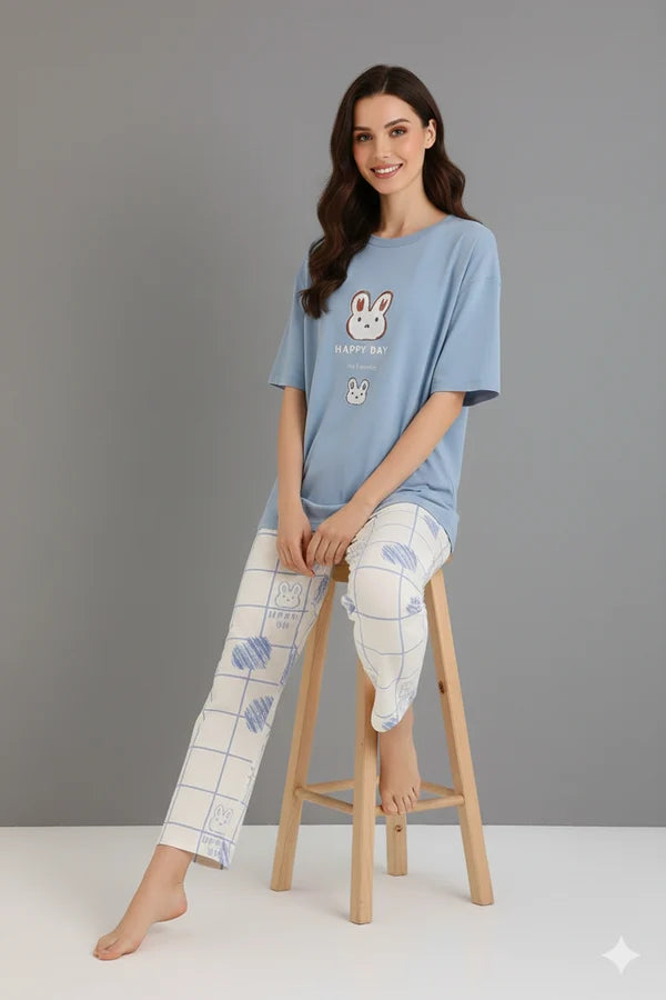 ELVY - 0070 CUITE BUNNY NIGHT SUIT