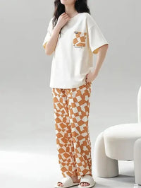 ELVY - 0049 | SOFT COTTON PJ SUIT