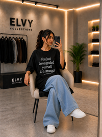 ELVY - 0030 | Stranger Statement Oversized Tee
