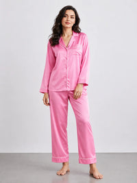 ELVY-0041 | Plain and comfortable Silk Outfit