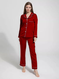 ELVY-0041 | Plain and comfortable Silk Outfit